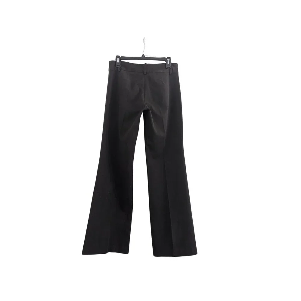 Elegant Fabrizio Gianni tailored trousers in a rich Espresso / Dark Brown tone. - Picture 3 of 5